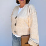 Large Gold Buttons Sweater