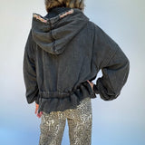 Washed Leopard Pants