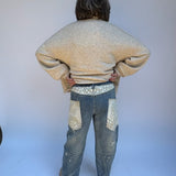 Washed Big Extended Pocket Pants