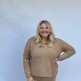 Golden Sparkle Knit Sweater