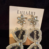 bride to be earrings