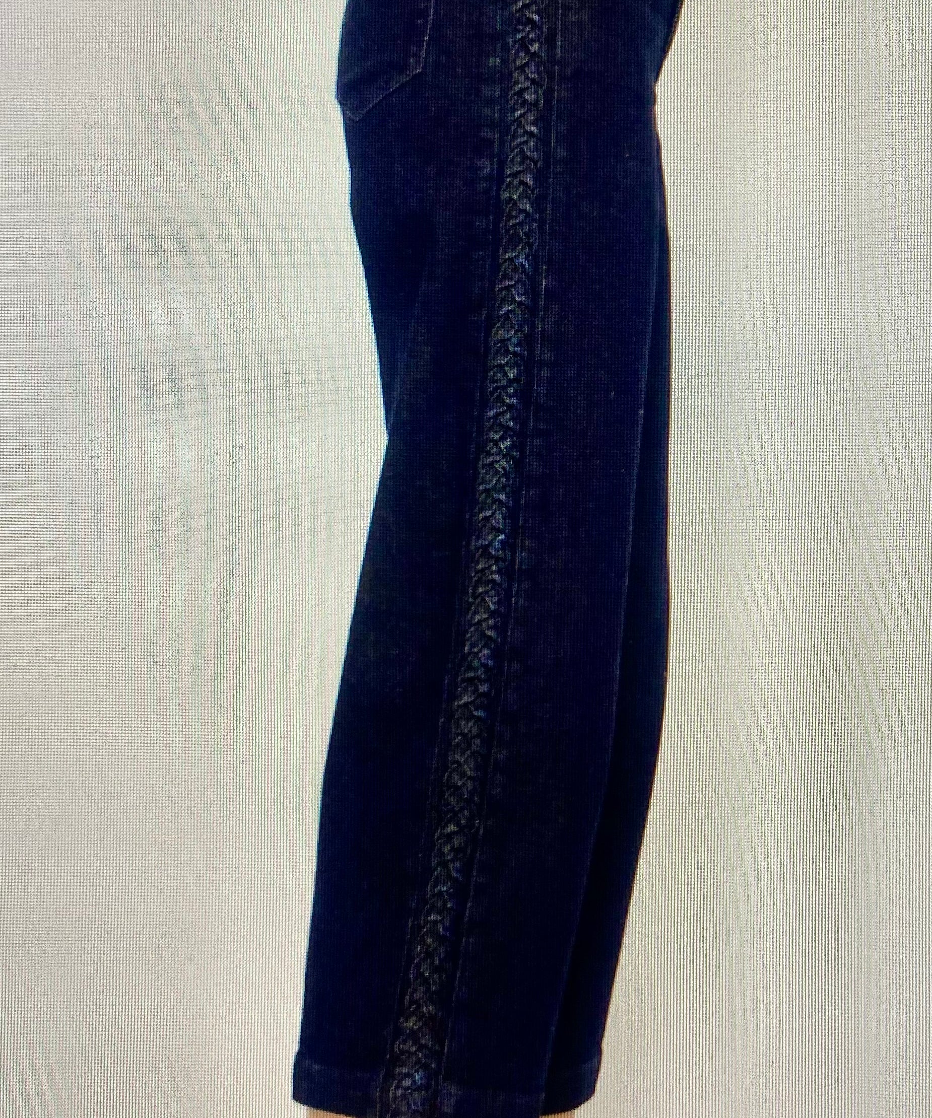 Judy Blue crop wide leg jean