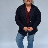 Single Button Cardigan Curvy