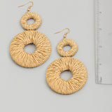 Boho Double Circle Earrings