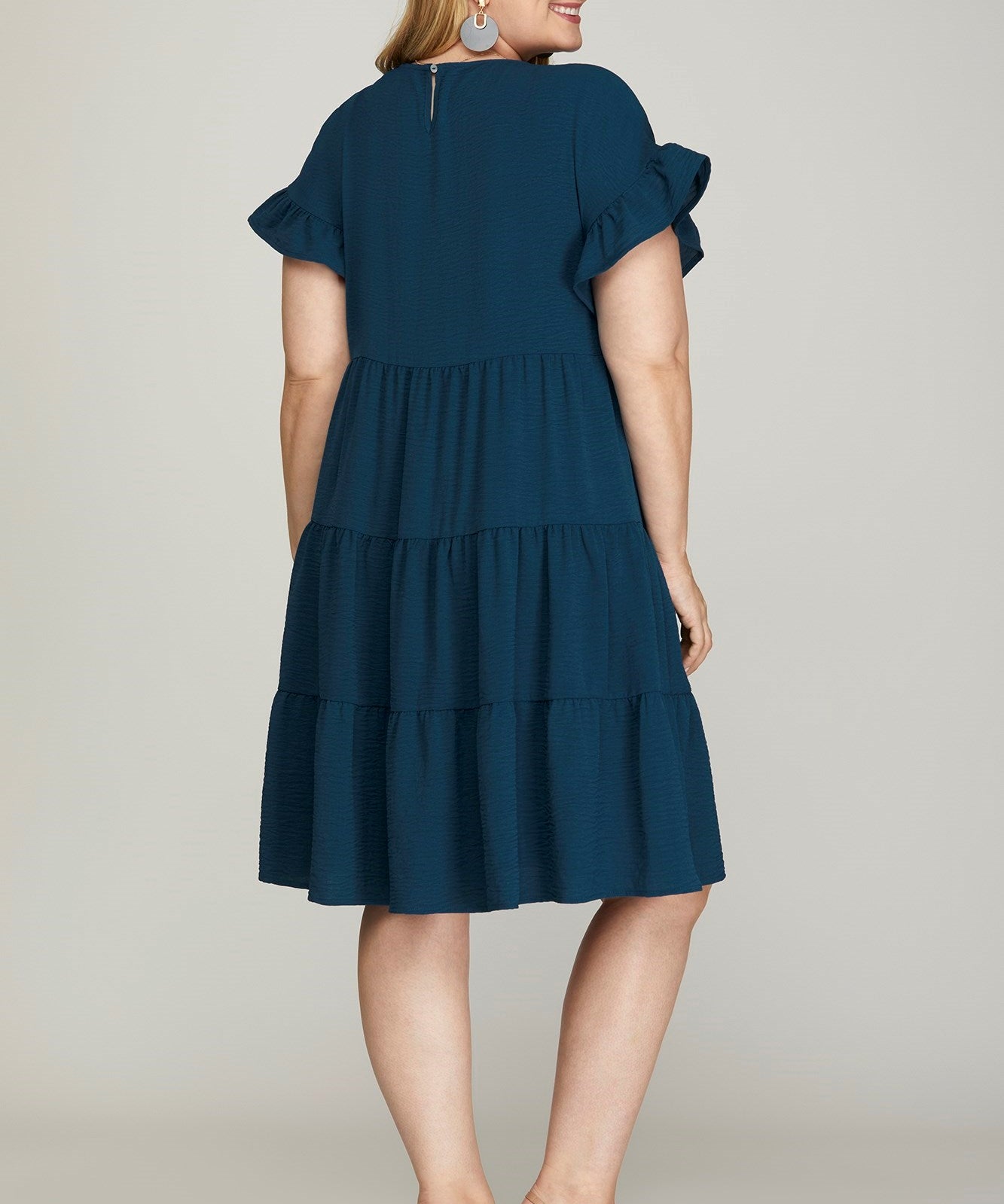 Flutter Sleeve Dress