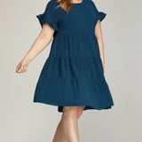 Flutter Sleeve Dress