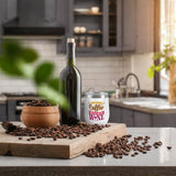 NEW Step Aside Coffee Insulated Tumbler- White