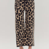 Sweater animal print pants - Curvy