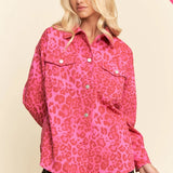 Leopard shacket - Curvy